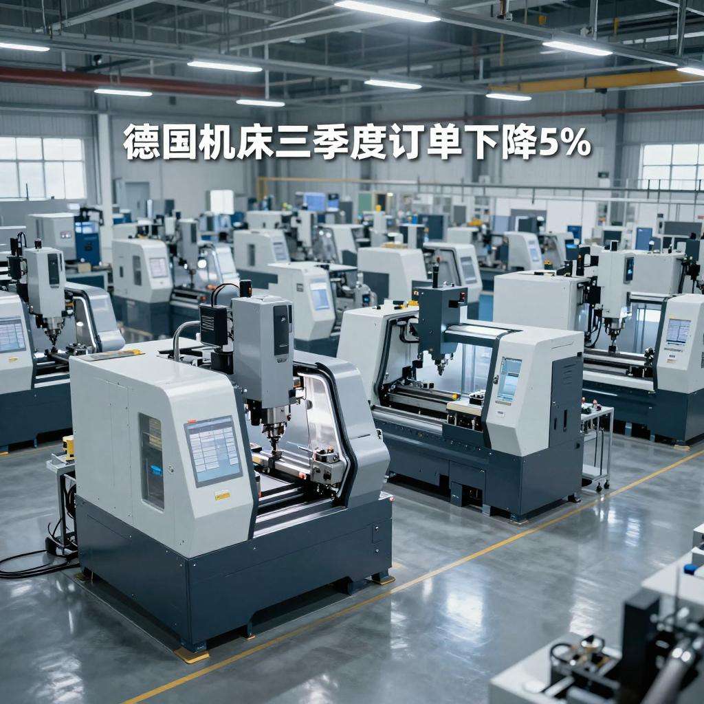 德国机床三季度订单下降5%
