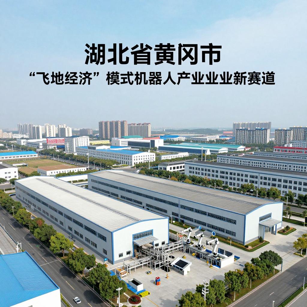湖北省黄冈市以“飞地经济”模式抢占机器人产业发展新赛道