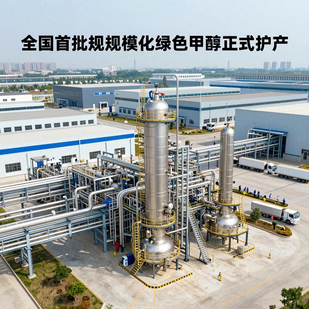 国内首创！全国首批规模化绿色甲醇正式投产