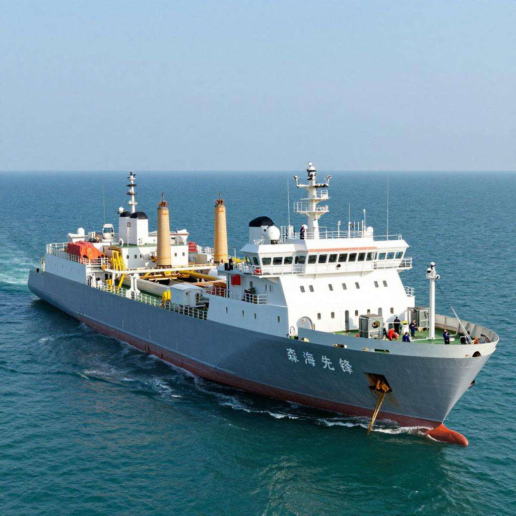 全球首艘！8万吨级通海养殖工船“森海先锋”完成交付