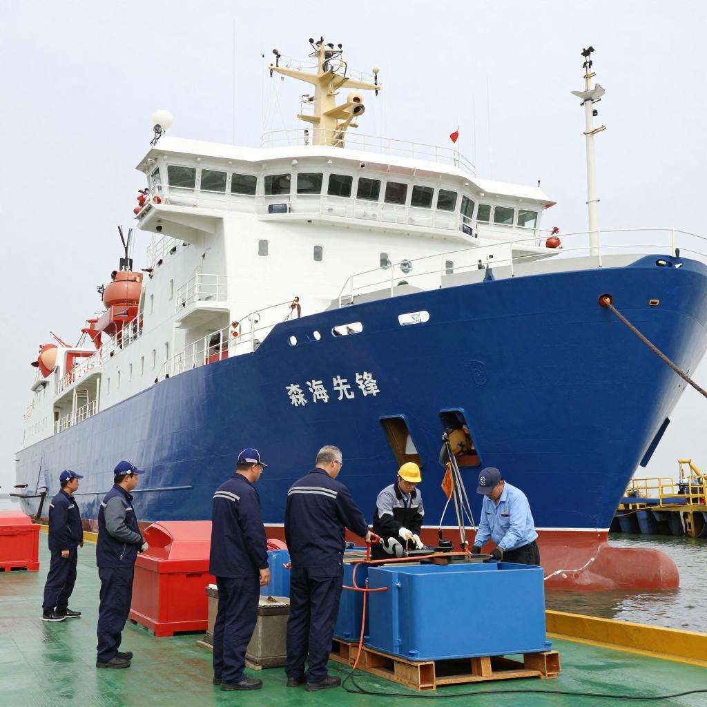 全球首艘！8万吨级通海养殖工船“森海先锋”完成交付第一张图