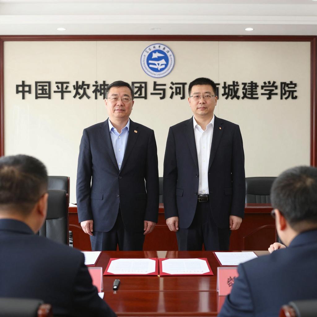 中国平煤神马集团与河南城建学院签约合作