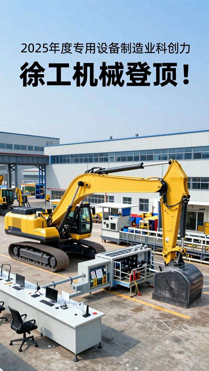 2025年度专用设备制造业科创力，徐工机械登顶！