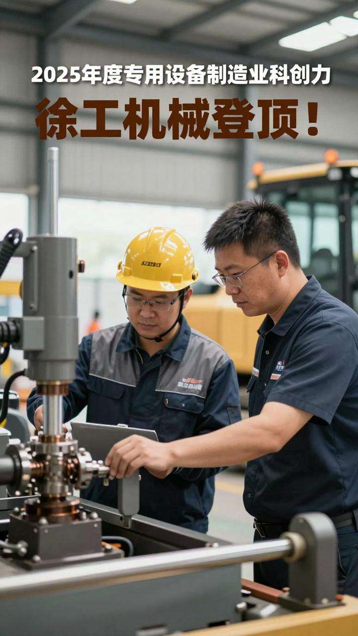 2025年度专用设备制造业科创力，徐工机械登顶！第一张图