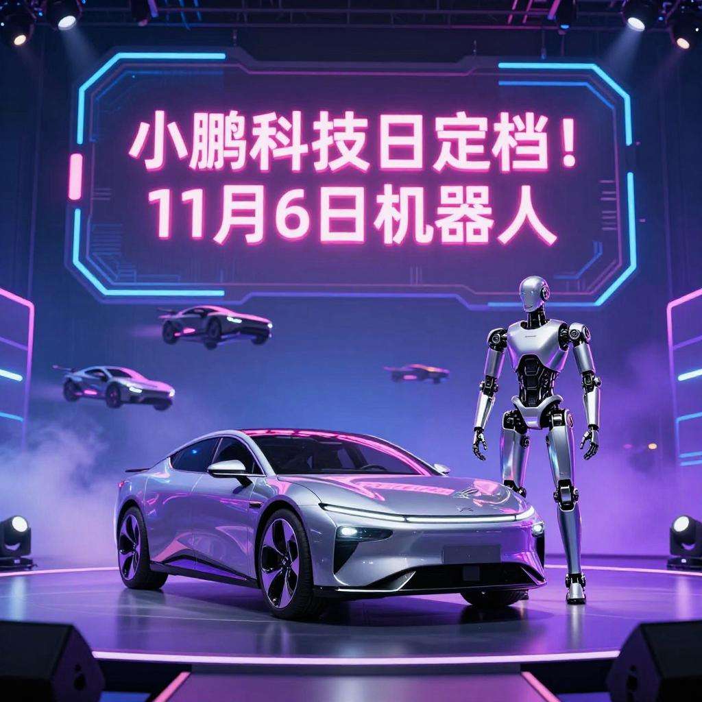 小鹏AI科技日定档！11月6日机器人、飞行汽车齐聚登场