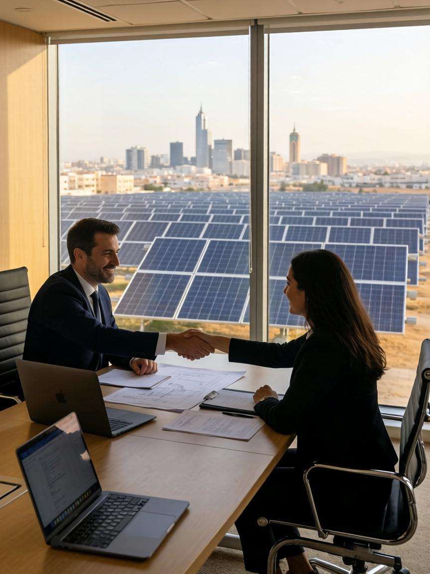 中国能建与法国电力新能源集团会谈 聚焦光伏、储能、氢能、燃机、水电等多领域合作