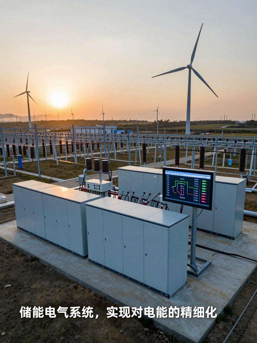 储能电气系统，实现对电能的精细化管理和优化调度