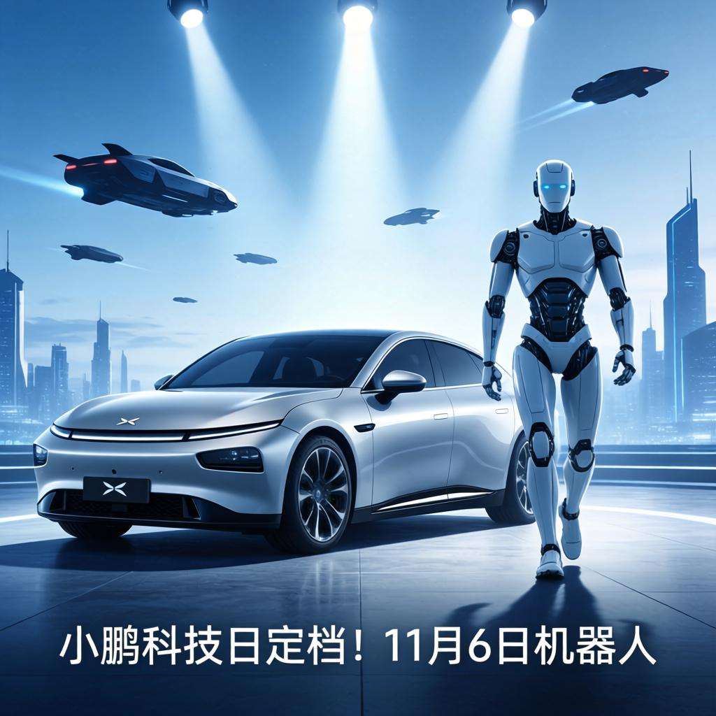 小鹏AI科技日定档！11月6日机器人、飞行汽车齐聚登场