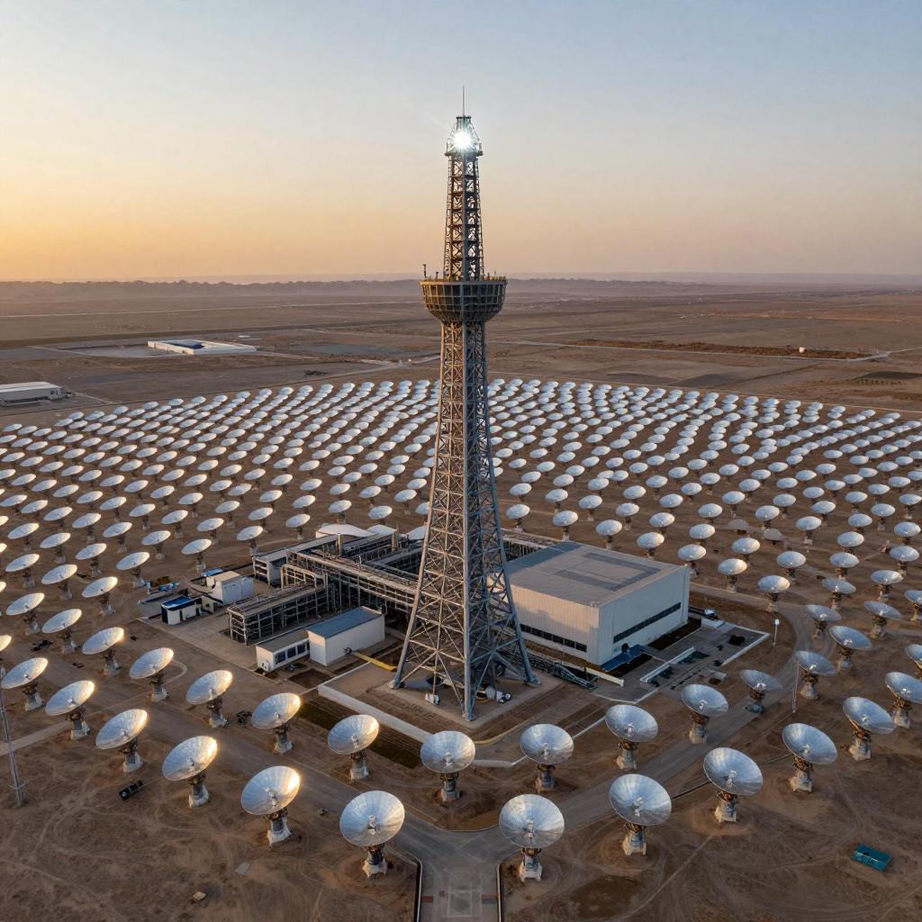 国内单体规模最大塔式光热项目取得新进展