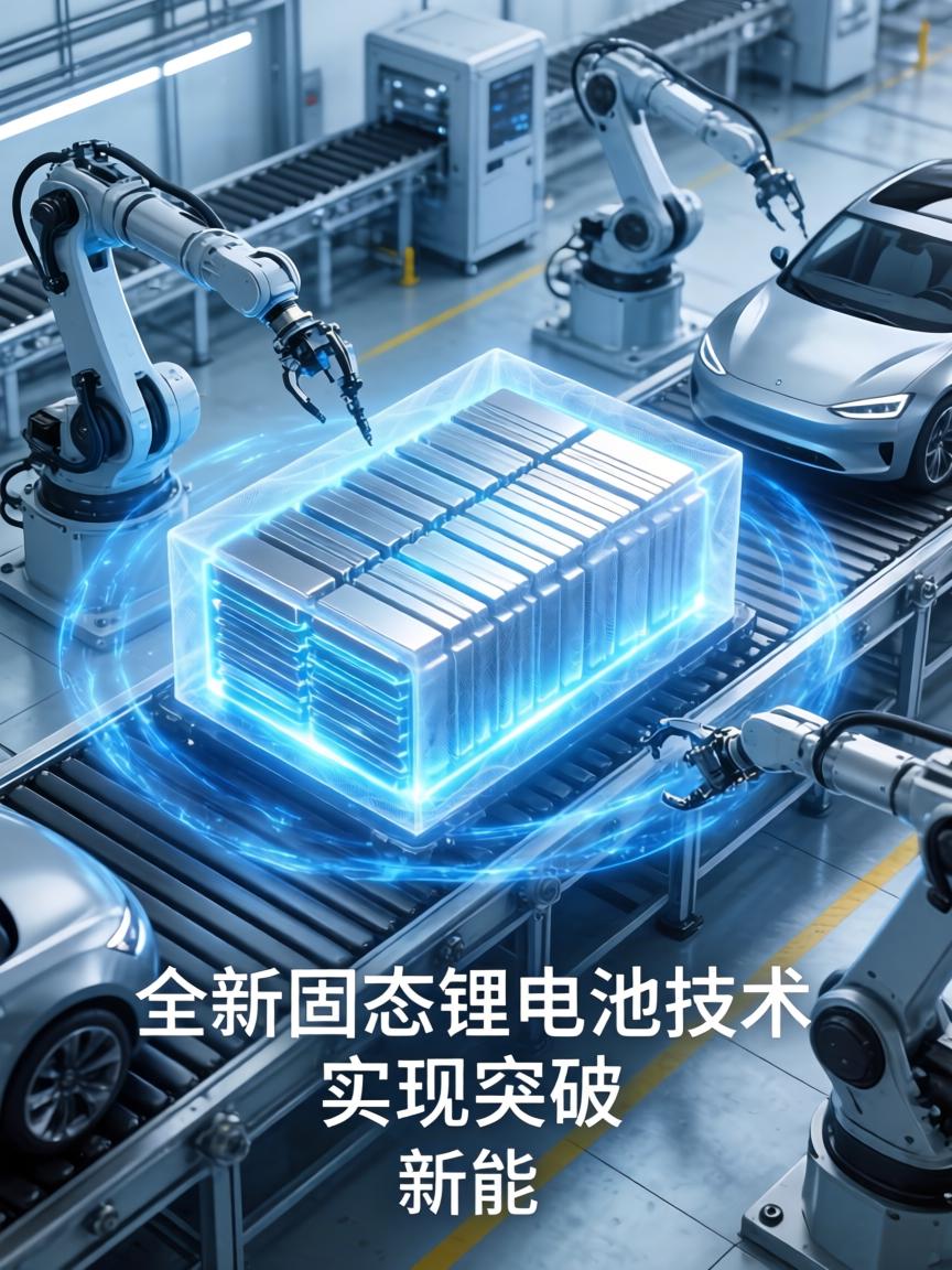 全新固态锂电池技术实现突破 新能源汽车安全性大提升