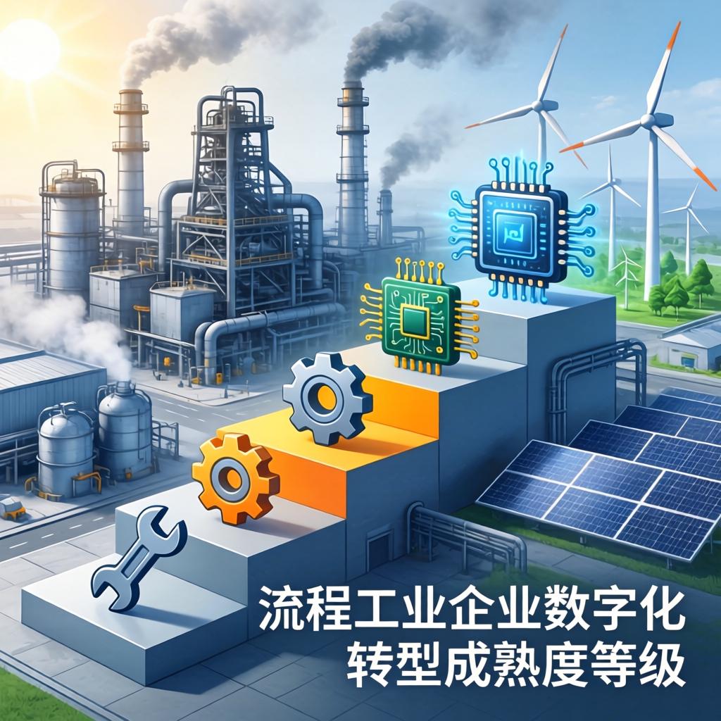 流程工业企业数字化转型成熟度等级，你在哪一级?