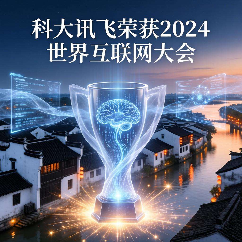 科大讯飞荣获2024世界互联网大会杰出贡献奖