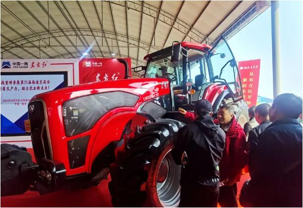 “东方红”亮相杨凌农高会 看见未来农业的模样