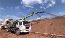 助建多个“世纪工程”，中联重科湿喷机展“先锋”实力