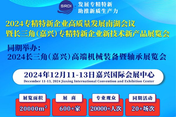 重磅：嘉兴高端机械装备暨轴承展列入南湖会议同期重点系列活动