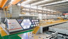 国内第一组纯净钢辙叉正式下线