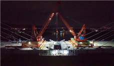 汕头揭阳“牵手”成功！潮汕环线高速京灶大桥主桥全线贯通