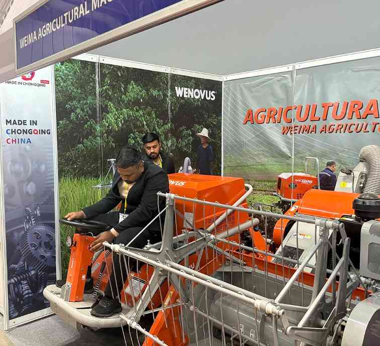 “重庆制造”闪耀越南！威马农机WENOVUS携创新产品亮相胡志明工业机床展