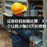 设备停机故障处理：3个让我少赔20万的野路子经验（图4）