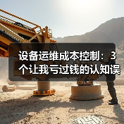 设备运维成本控制：3个让我亏过钱的认知误区（图3）