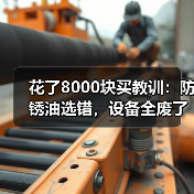 花了8000块买教训：防锈油选错，设备全废了（图2）