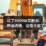 花了8000块买教训：防锈油选错，设备全废了（图4）