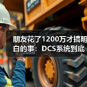 朋友花了1200万才搞明白的事：DCS系统到底怎么选？