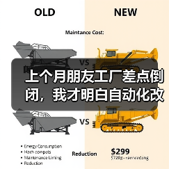 上个月朋友工厂差点倒闭，我才明白自动化改造不是烧钱