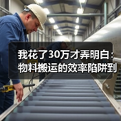 我花了30万才弄明白：物料搬运的效率陷阱到底在哪？