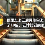 我朋友上云后月账单涨了10倍，云计算到底该怎么省？