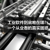 工业软件到底难在哪?一个从业者的真实困惑(图2) 工业软件到底难在哪?一个从业者的真实困惑(图2)