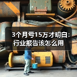 3个月亏15万才明白：行业报告该怎么用