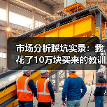 市场分析踩坑实录：我花了10万块买来的教训