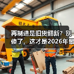再制造是旧货翻新？别傻了，这才是2026年最该了解的暴利机会（图2）