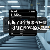 我拆了3个报废液压缸，才明白90%的人选型都错了（图2）