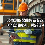 买检测仪器前先看看这3个血泪教训,我花了40万才想明白(图1) 买检测仪器前先看看这3个血泪教训,我花了40万才想明白(图1)