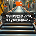 选错联轴器赔了20万，这3个坑你别再踩了
