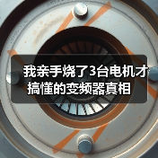 我亲手烧了3台电机才搞懂的变频器真相(图2) 我亲手烧了3台电机才搞懂的变频器真相(图2)