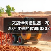 一文搞懂铸造设备：花20万买来的教训和2026年避坑指南