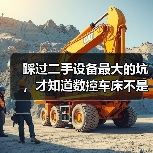 踩过二手设备最大的坑，才知道数控车床不是新=稳