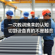 一次教训换来的认知：切割设备真的不是越贵越好