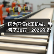 因为不懂化工机械,我亏了30万:2026年避坑指南(图2) 因为不懂化工机械,我亏了30万:2026年避坑指南(图2)