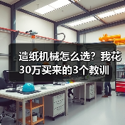 造纸机械怎么选?我花30万买来的3个教训(图4) 造纸机械怎么选?我花30万买来的3个教训(图4)