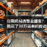 印刷机械选型总翻车?我花了30万买来的教训(图3) 印刷机械选型总翻车?我花了30万买来的教训(图3)