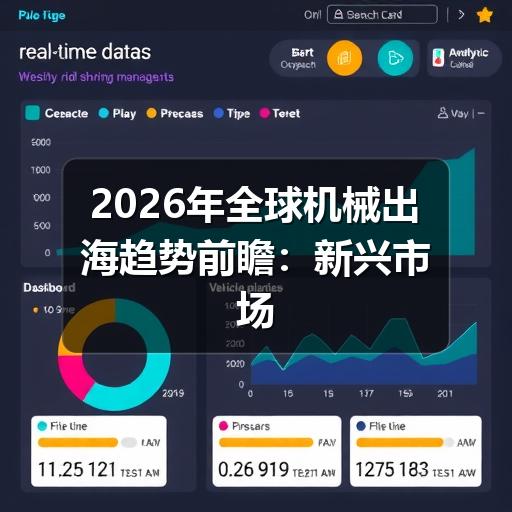 2026年全球机械出海趋势前瞻:新兴市场高增长与供应链重构机遇 2026年全球机械出海趋势前瞻:新兴市场高增长与供应链重构机遇