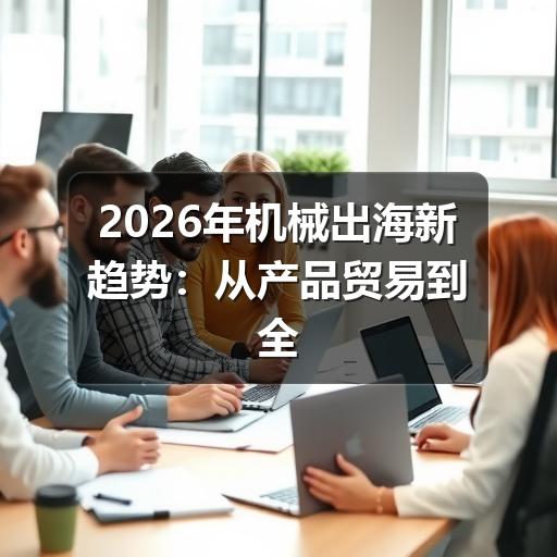 2026年机械出海新趋势:从产品贸易到全球产业链重构