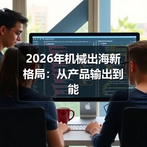 2026年机械出海新格局:从产品输出到能力输出的转型趋势