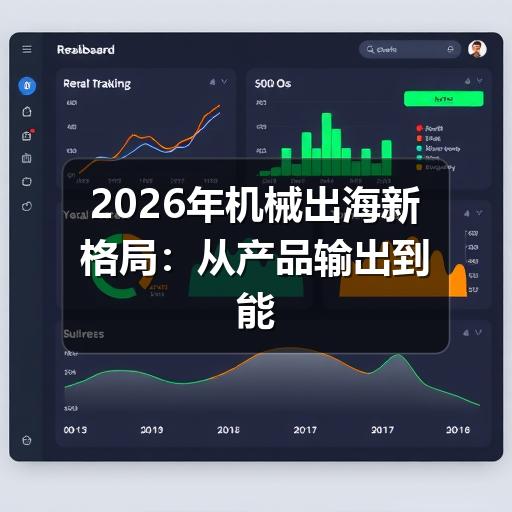 2026年机械出海新格局：从产品输出到能力输出的转型趋势
