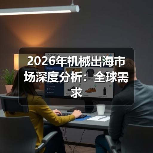 2026年机械出海市场深度分析：全球需求重构下的机遇与挑战
