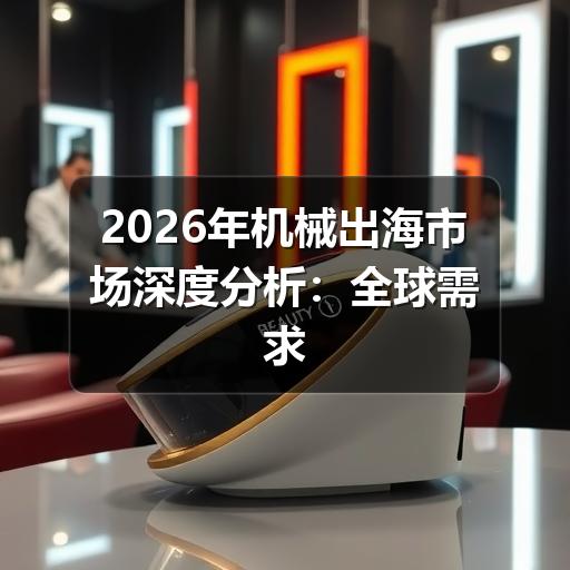 2026年机械出海市场深度分析：全球需求重构下的机遇与挑战